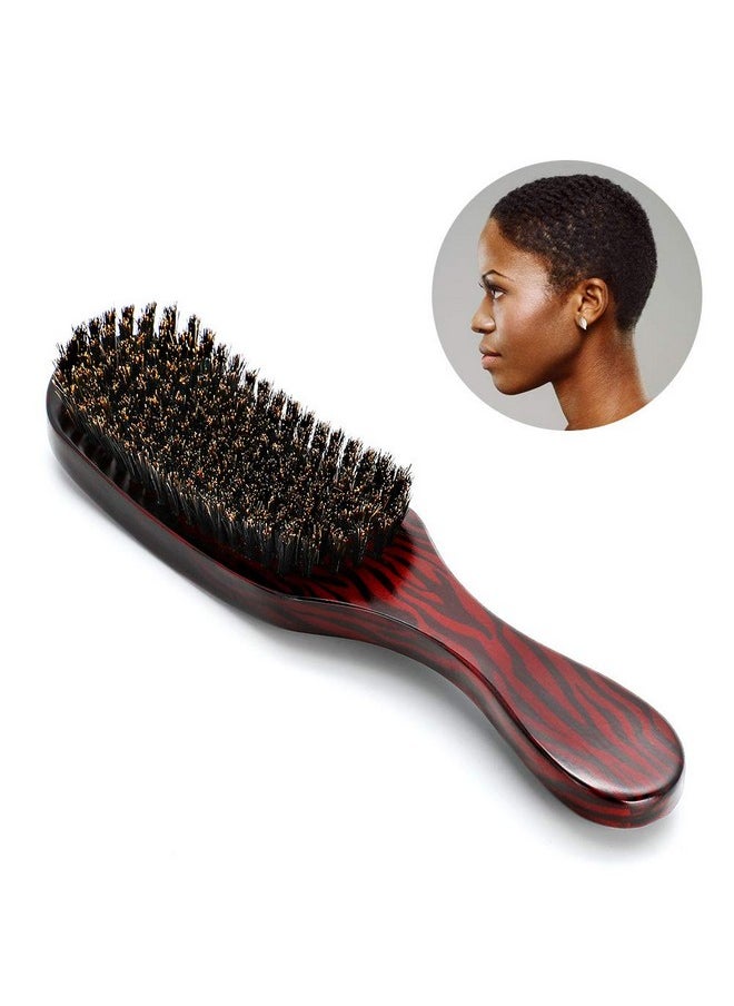 ZJchao - Wave Brush Wood Handle Hair Brush For Women Man Thinning Hair Kids Soft Hair Brush Boar Bristle Hairbrush Set Mens Hair Brush Mens Boar Hair Brush - Image 1