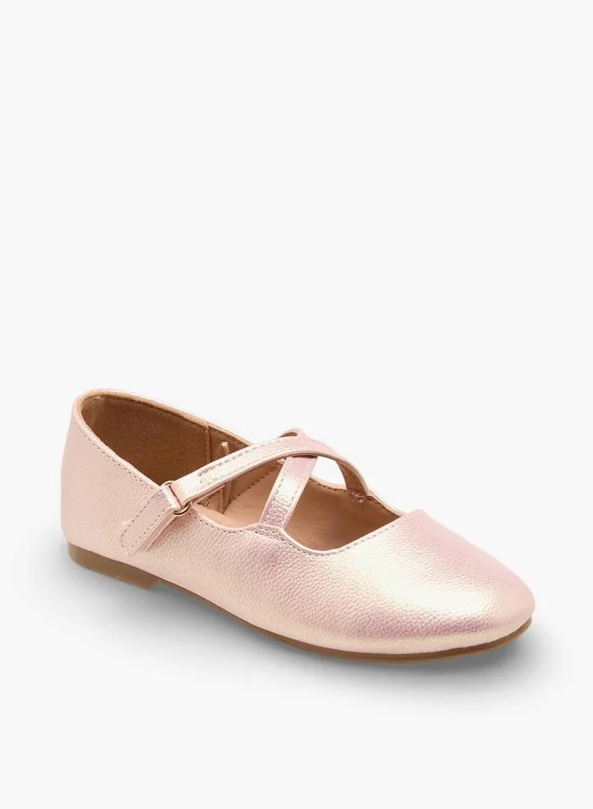 فلورا بيلا من شو إكسبرس Flora Bella Girls Hook & Loop Mary Jane Shoes