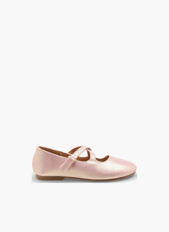 فلورا بيلا من شو إكسبرس Flora Bella Girls Hook & Loop Mary Jane Shoes