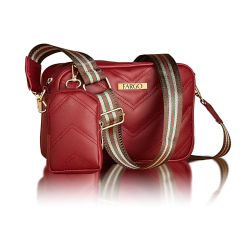 Fargo Stylish Sling Bag for Women Ladies purse for women & girls (Maroon) - Image 1