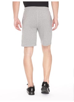 Pepe Jeans Pepe Jeans Athleisure Men Knit Cotton Stretch Shorts | Breathable Cotton Jersey, Gym and Casual Wear | with Drawstring and Zip Pocket in Grey Melange - M  - Image 3