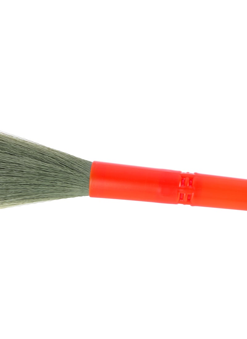 DELCASA - Delcasa 120 cm Nylon Dust Free Broom with a Long Stick- DC2485/ Dual Action, Soft and Flexible Head/ Compatible with All Floor Types/ Wet and Dry Use - Image 1