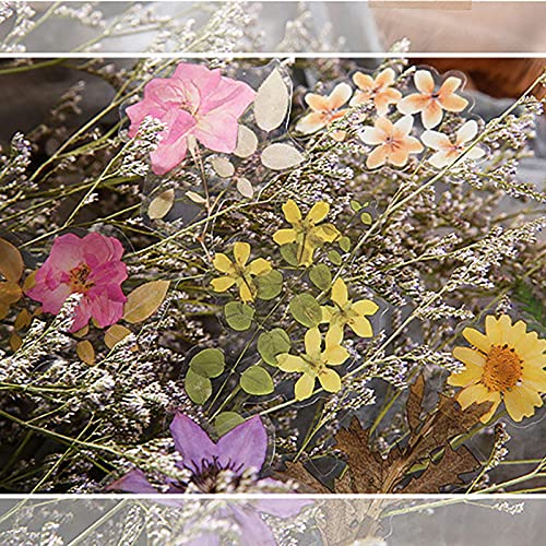 MAXLEAF 160PCS Vintage Plants Flowers Leaves Stickers for Decoration Planners Scrapbook Laptops Dairy Decoration (Wild Flower) - Image 4