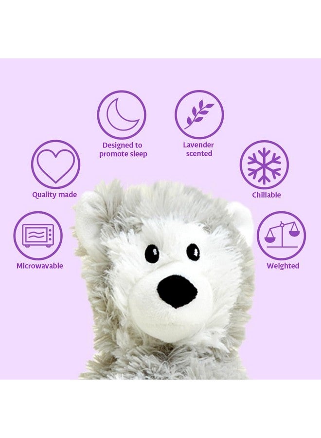 Warmies Intelex Warmies Microwavable French Lavender Scented Plush Jr Husky - Image 2