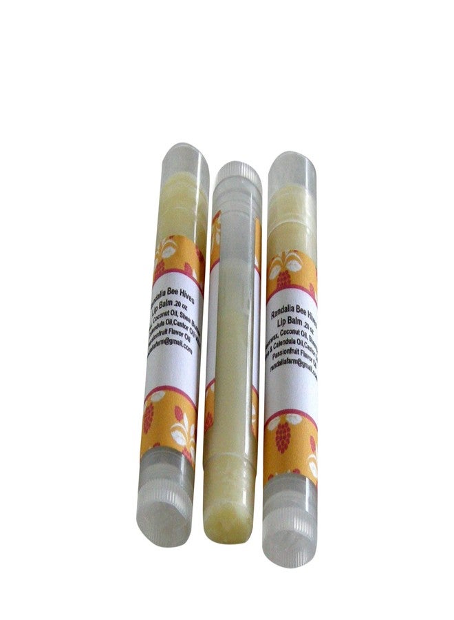 Set of 3 Lip Balm, Passionfruit, Randalia Bee Hives