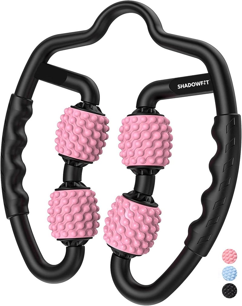 Shadow fit Muscle Massager Roller, Trigger Point Foam Roller for Calves, Legs, Arms, Shin Splints, Massage Tool to Relieve Soreness, Stiffness, and Tight Muscles, Cellulite and Deep Tissue Massaging - Image 1