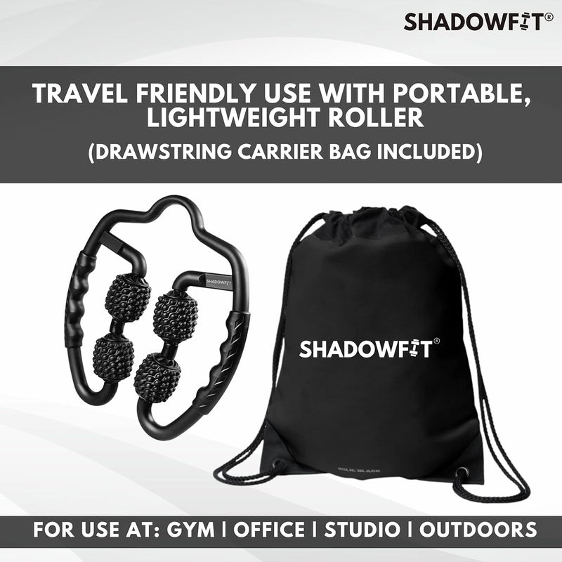 Shadow fit Muscle Massager Roller, Trigger Point Foam Roller for Calves, Legs, Arms, Shin Splints, Massage Tool to Relieve Soreness, Stiffness, and Tight Muscles, Cellulite and Deep Tissue Massaging - Image 4