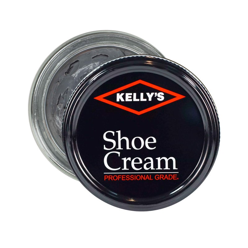 KELLYS Kelly's Grey Shoe Polish 1.5 oz - Professional Leather Shoe Cream - Image 2