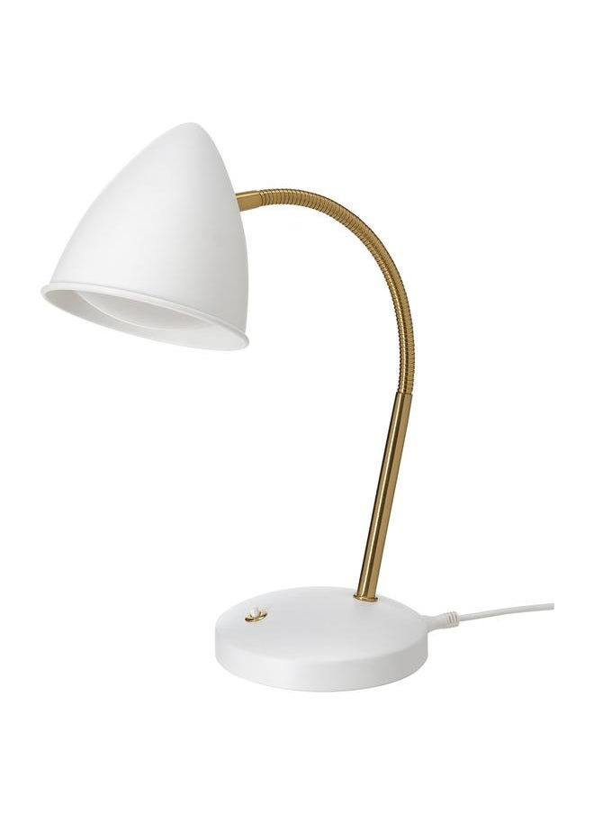 Beauenty LED work lamp, white/brass-colour  - Image 1