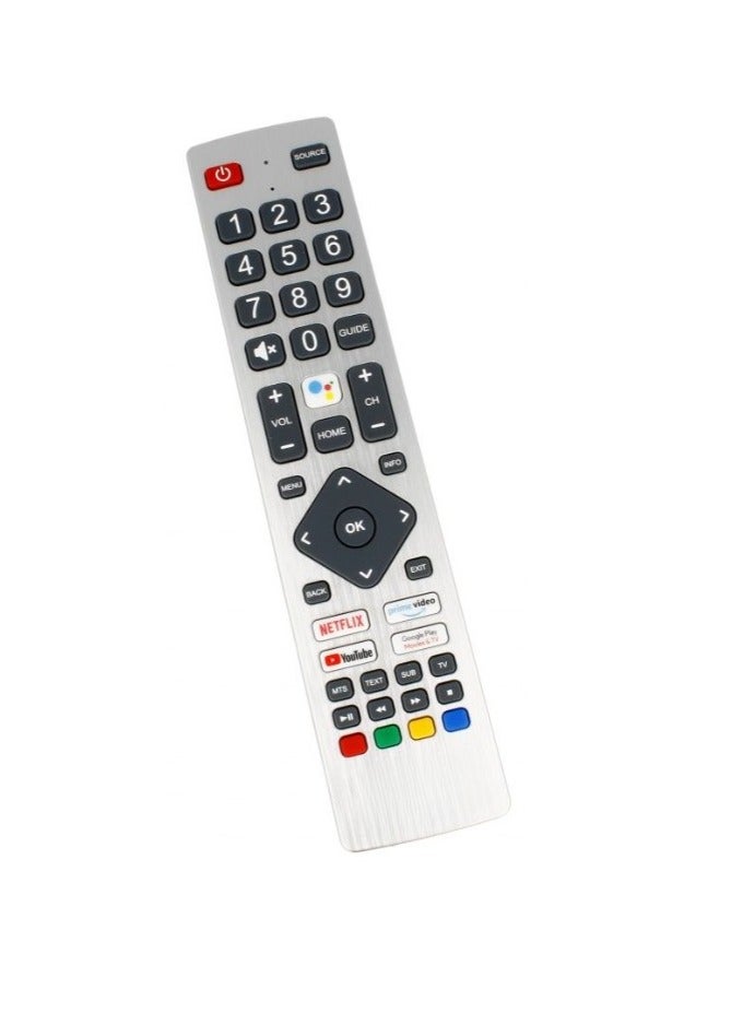 TV New Replacement Remote Control, Remote Control Fit, Universal Remote Control Compatible with Sharp Aquos UHD Smart TVs, SHW/RMC/0133 Remote Control with Google Play, Prime Video, NETFLIX - Image 4