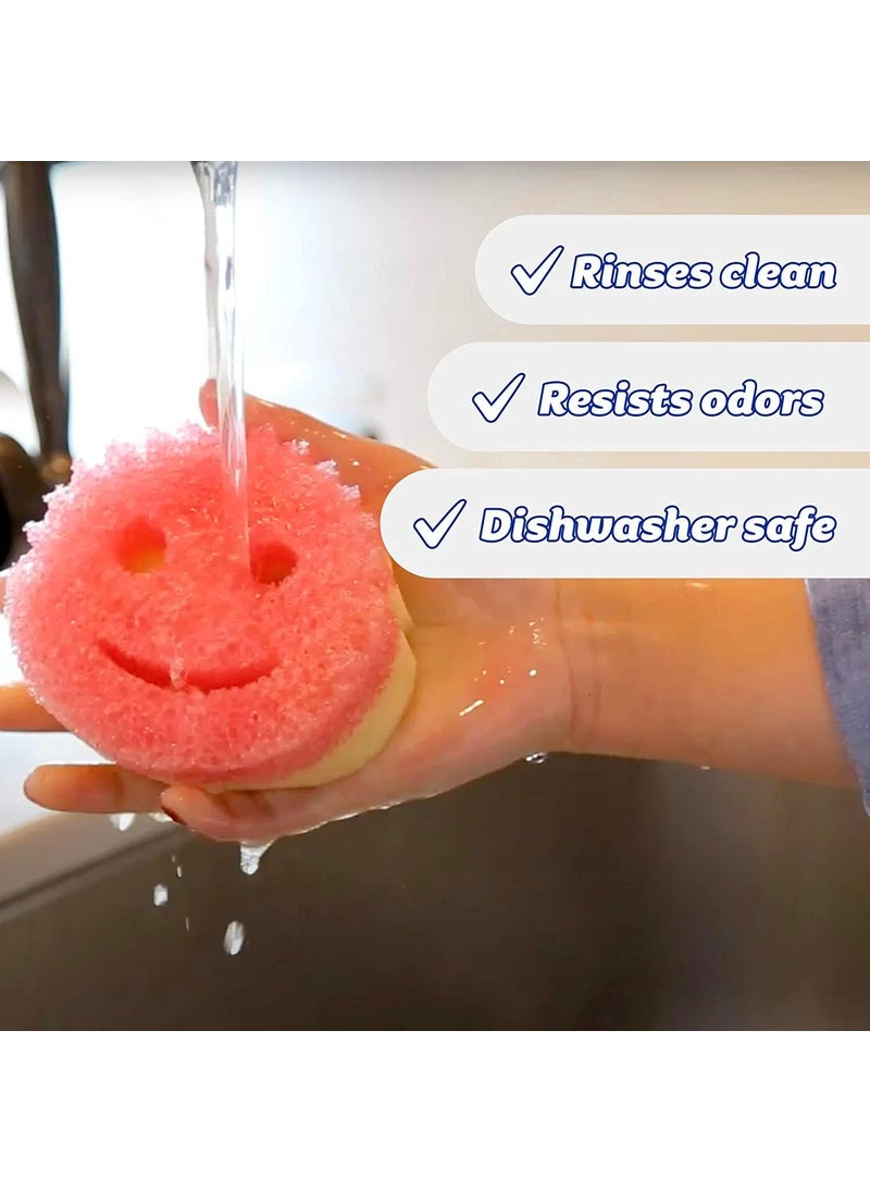 Scrub Daddy - Scrub Daddy Scrub Mommy Dual-Sided Scrubber and Sponge, Variety Pack of 8 - Image 1