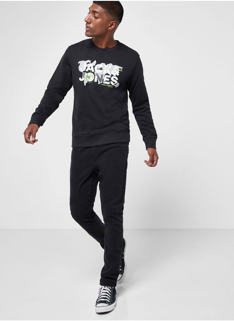 JACK & JONES - Logo Sweatshirt - Image 1