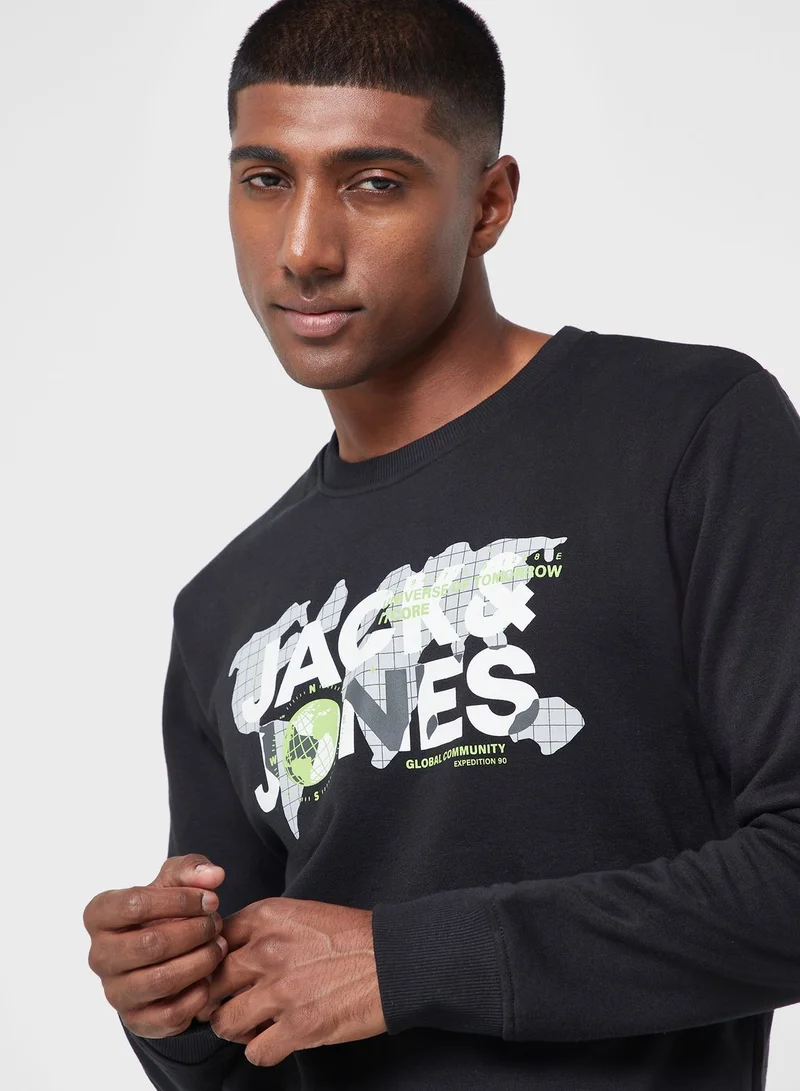JACK & JONES Logo Sweatshirt