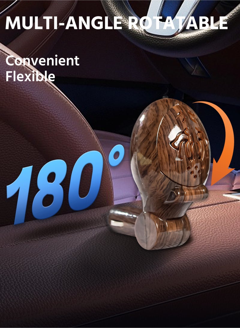 Car Incense Burner,Uniquely Designed Electric Incense Burner,Car Air Freshener,Suitable for all Kinds of Cars - Image 5