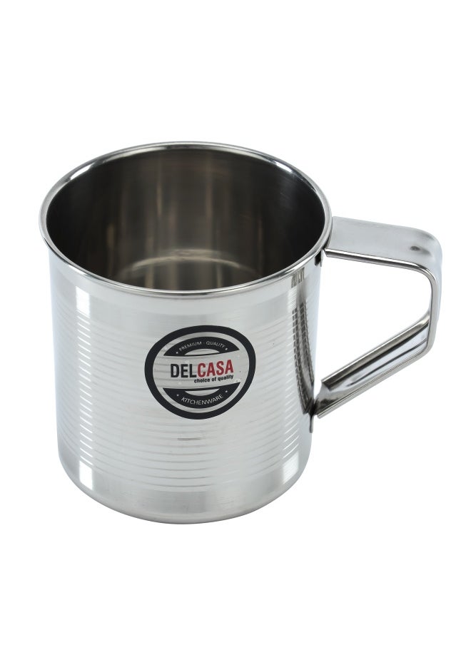 DELCASA 9 Cm Steel Mug- DC2854 Dishwasher-Safe  - Image 1