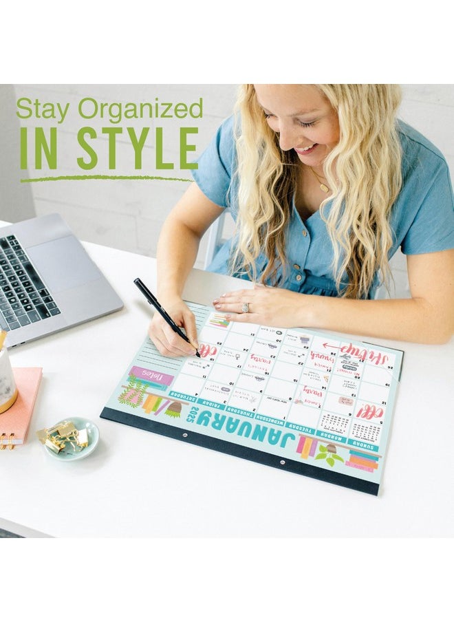 Hadley Designs Doodle Large Desk Calendar 2025-2026 - 2025 Desk Calendar Large, Desk Calander, Small Desk Calendar 2025-2026, Large Calendar 2025-2026, Desktop Calendar, 2025 Desk Calender, Calendars  - Image 2