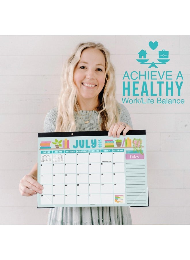 Hadley Designs Doodle Large Desk Calendar 2025-2026 - 2025 Desk Calendar Large, Desk Calander, Small Desk Calendar 2025-2026, Large Calendar 2025-2026, Desktop Calendar, 2025 Desk Calender, Calendars  - Image 5