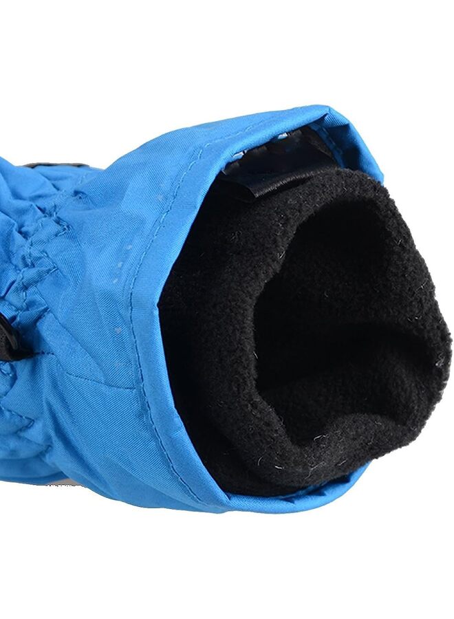 Kids Winter Snow Ski Gloves Children Snowboard Gloves for Boys Girls (Color : Blue, Size : M)  - Image 5