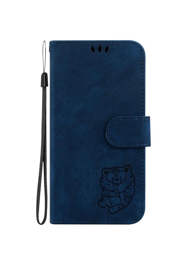 S-TOP Case For Realme 13+ Global Little Tiger Embossed Leather Phone Case - Image 3