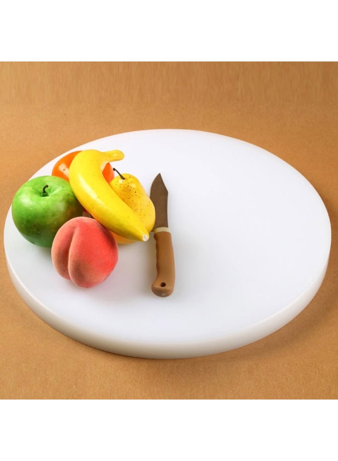 All-round Quanshi 38Cm*3.5 Round Pe Cutting Board, Chopping Block, Meat Mallet, Vegetable Mallet, Plastic Cutting Board, Chopping Block, Butcher Block - Image 3