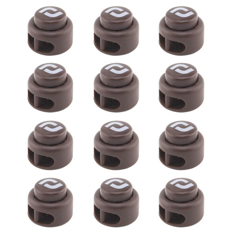RJ-Sport RJSport Heavy Duty Cord Locks  Double Hole Drawstring Stopper Fastener for No Tie Shoelaces and More 