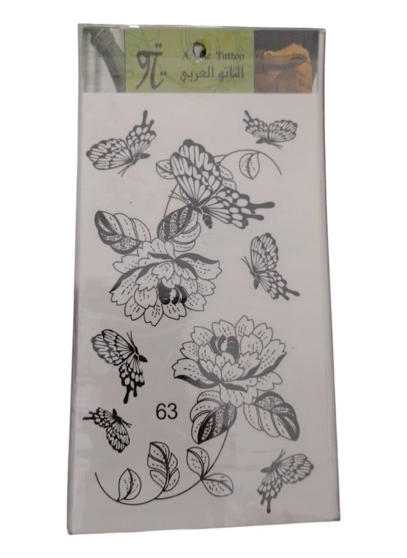 Generic Temporary Tattoo Sticker 
