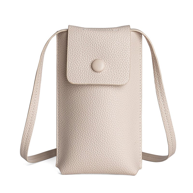 Women'S Mobile Phone Bag Wear-Resistant Pu Leather Mini Crossbody Bag Small Buckle Shoulder Bag 2023 New Crossbody Bag For Women - Image 1