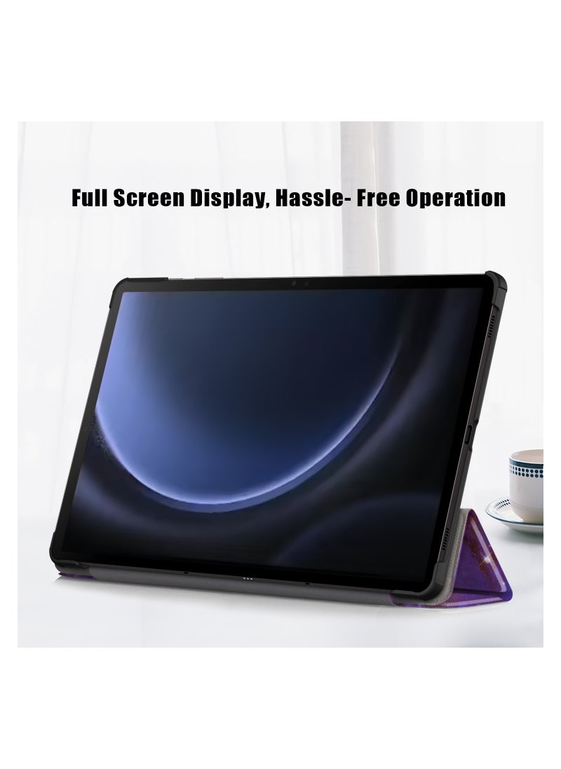 Fankalo - Tablet Case for Samsung Galaxy Tab S9 FE 10.9 inch Protective Stand Case Hard Shell Cover - Image 1