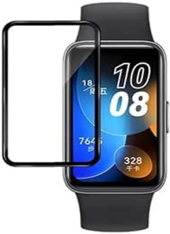 Generic Polymer Screen Protector for Huawei Band 8 Smart Watch - 3D Curved Protective Film Soft Edge Anti-Scratch 