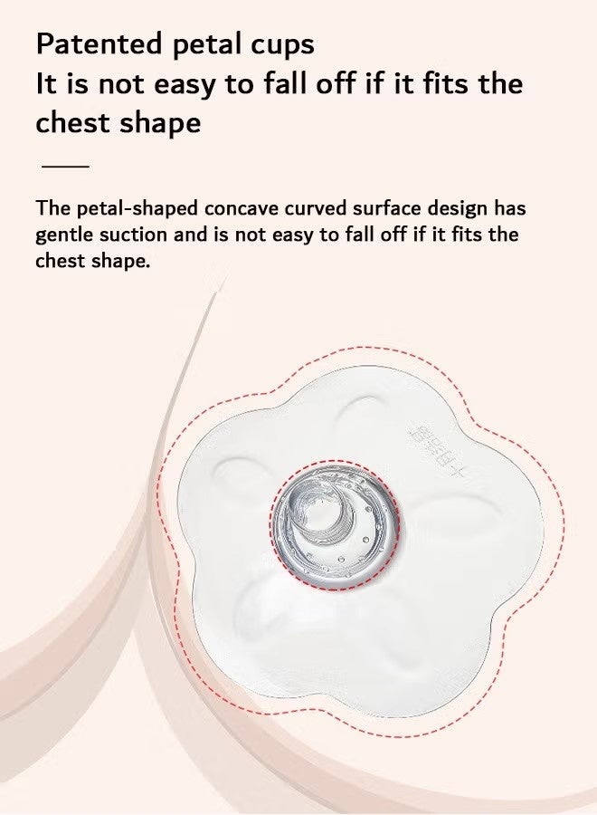 FIRSTAR 2 Pcs Contact Nipple Shields, Ultra-Thin and Super-Soft Food-Grade Silicone Nipple Extender - Image 4