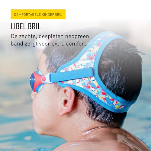 FINIS DragonFly Kids Swim Goggles Ages 38 UV Protection Floating Neoprene Strap Soft Silicone Fit Treasure - Image 3
