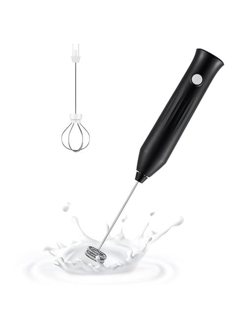 Electric Milk Frother, Three-Speed Foam Maker with Noise-Reducing Handheld Design, Perfect for Making Various Coffee Drinks