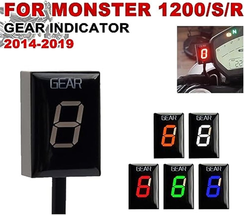 Wivplex Digital Gear Indicator for Motorcycles - Image 2
