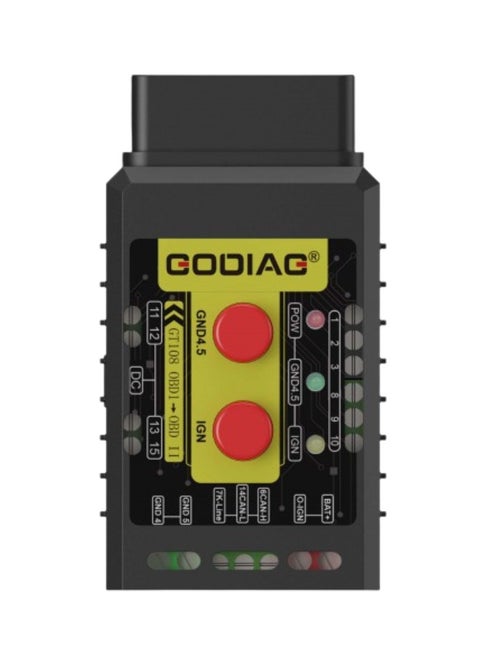 Godiag GT108 C Configuration OBDI-OBDII Universal Conversion Adapter Can For Cars, SUVs, Trucks, Tractors, Mining Vehicles, Generators, Boats, Motorcycles