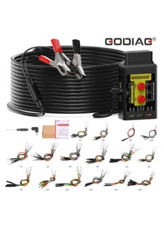 جودياج محول تحويل عالمي من Godiag GT108 C إلى OBDI-OBDII مناسب للسيارات وسيارات الدفع الرباعي والشاحنات والجرارات ومركبات التعدين والمولدات والقوارب والدراجات النارية  - Image 2
