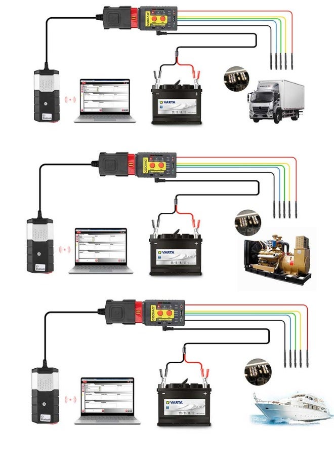 GODIAG - Godiag GT108 C Configuration OBDI-OBDII Universal Conversion Adapter Can For Cars, SUVs, Trucks, Tractors, Mining Vehicles, Generators, Boats, Motorcycles - Image 1