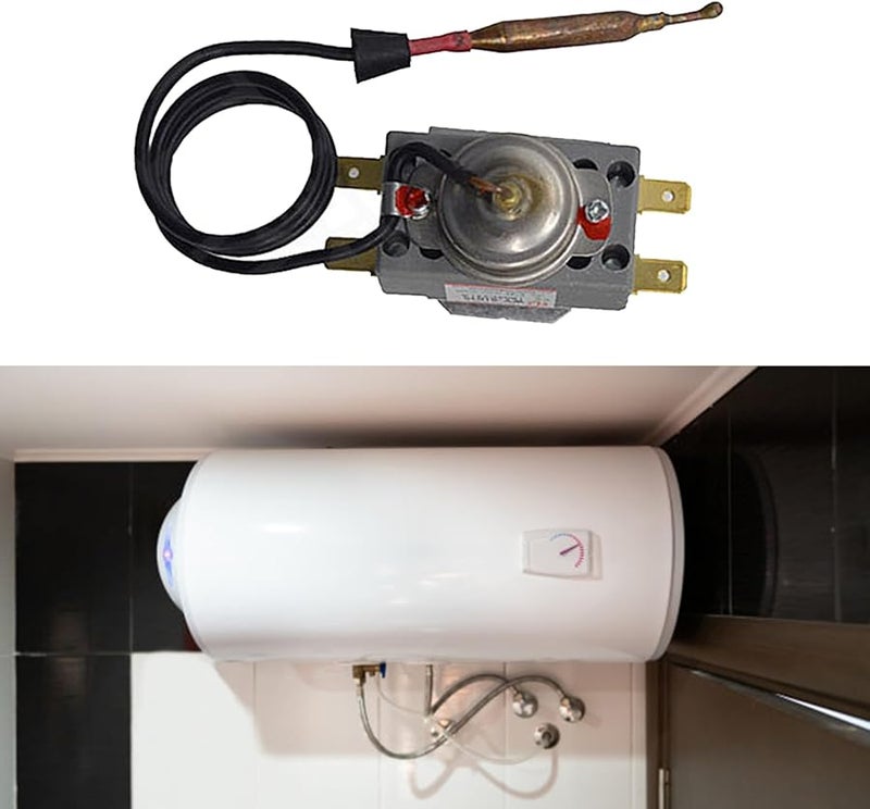 مفتاح منظم الحرارة لسخان المياه الكهربائي، واقي درجة الحرارة الزائدة، محدد، مجموعة ملحقات المنزل - Image 3