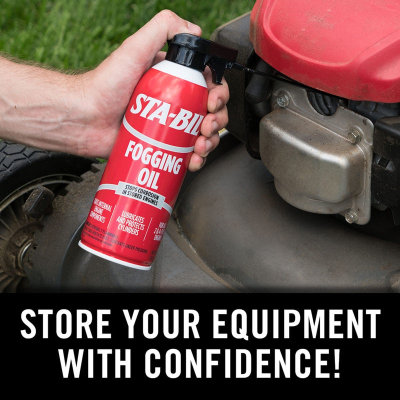 STA-BIL (22001) Fogging Oil - Stops Corrosion In Stored Engines - Lubricates And Protects Cylinders - Coats Internal Engine Components - For All 2 and 4 Cycle Engines, 12 oz. - Image 4