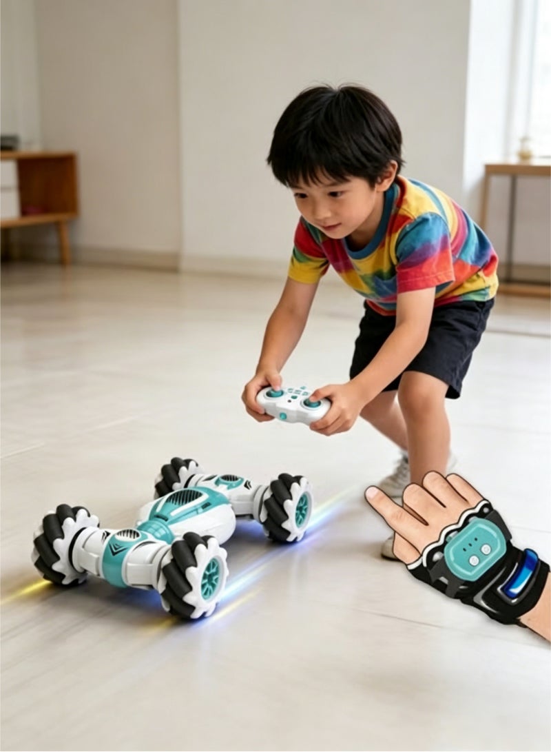 Gesture Sensing RC Stunt Car for Boys, Remote Control Toys for Kids Age 5-7, 6-8, 9 10 11 12+ Years Old Birthday Gifts, 2.4GHz Hand Controlled RC Drift Car ﻿ - Image 2