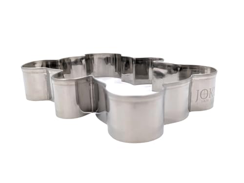 JOKUMO Teddy Bear Cookie Cutter 4” Large Shape Cookie Cutter Mold - 18/0 Stainless Steel - Image 4