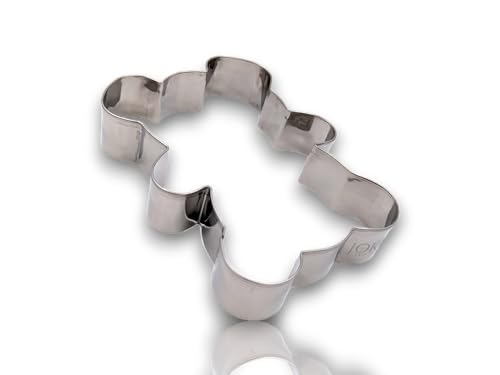 JOKUMO Teddy Bear Cookie Cutter 4” Large Shape Cookie Cutter Mold - 18/0 Stainless Steel - Image 3