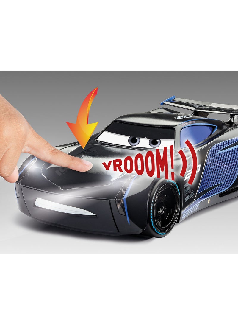 Revell First Jackson Storm Disney Cars (Light & Sound) 1:20 Scale, Black - Image 4