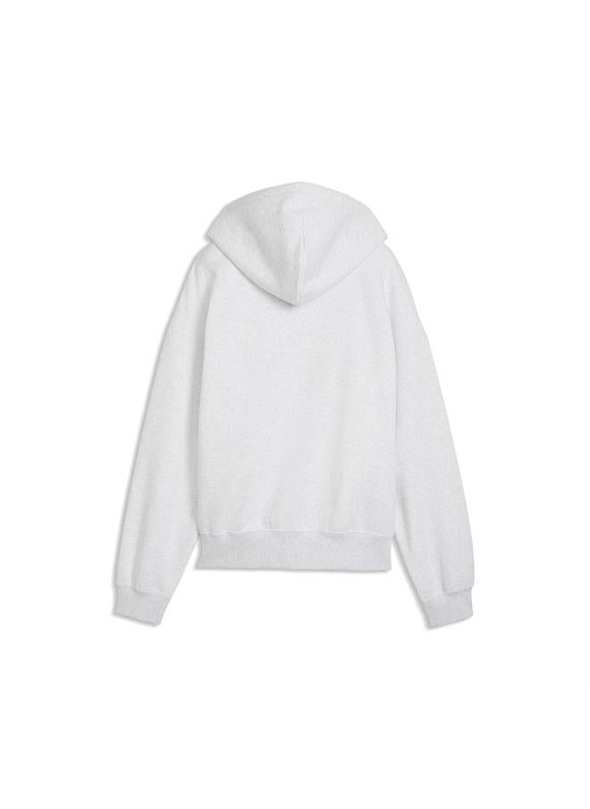 PUMA Essentials Oversized Full-Zip Fleece Hoodie Women - Image 5