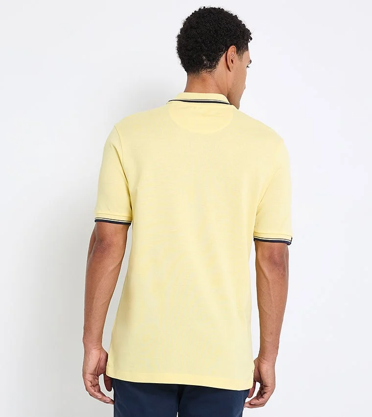 Ben Sherman  Ben Sherman Men's Short Sleeve Solid Polo Tees for Men | Best Price UAE