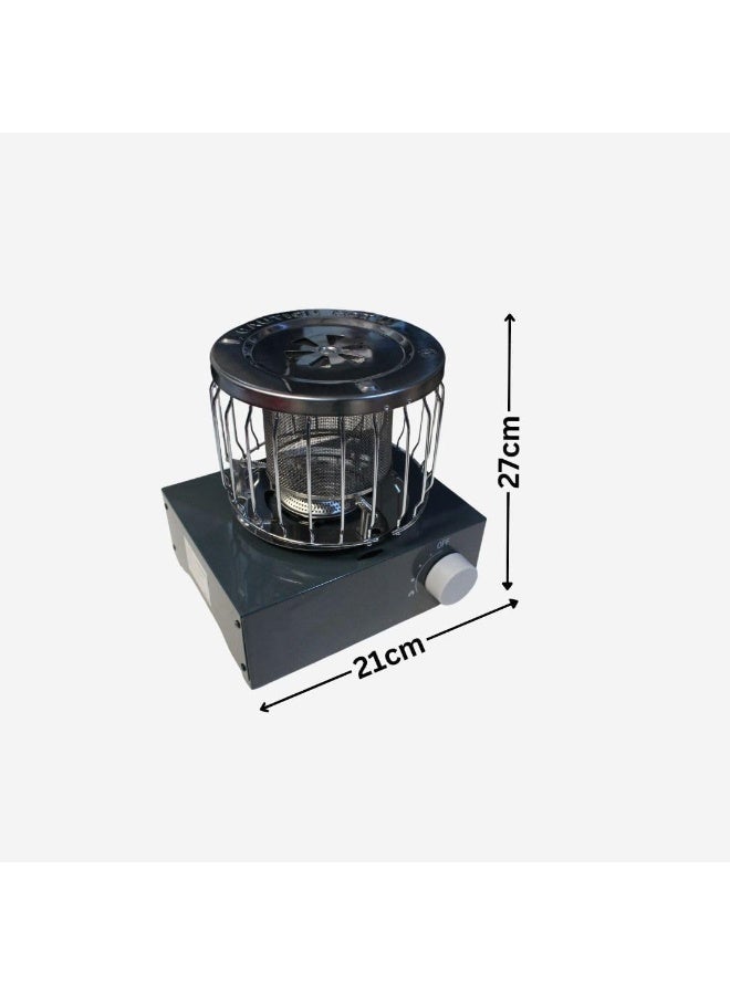 LC Portable Outdoor Gas Heater and Cooker for Camping Travel and Outdoor Use - Image 2