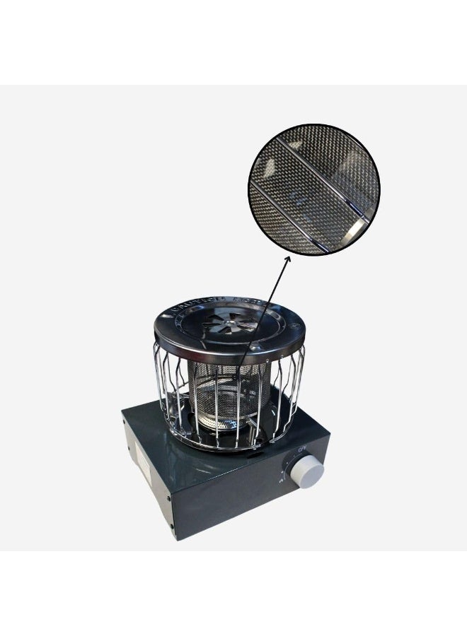 LC Portable Outdoor Gas Heater and Cooker for Camping Travel and Outdoor Use - Image 4