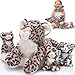 MorisMos Pink Cheetah Stuffed Animal with Babies18 Large Mommy Leopard with Cub PlushiesMama Baby Leopard Stuffed Animals SetRealistic Cheetah Toys Gift for Girl Kid Birthday Jungle Party Decor - Image 2