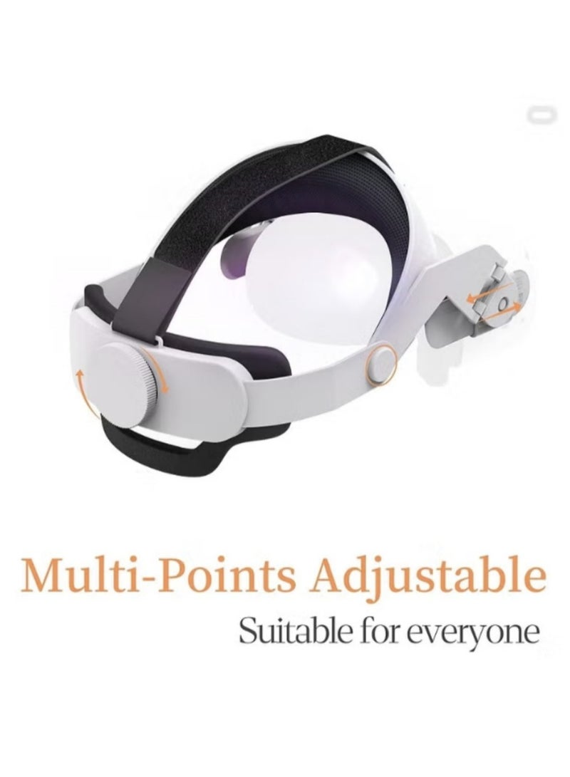For Oculus Quest 2 Head Strap - B5-PRO Halo Strap for Oculus Quest 2 - Ideal Replacement for Oculus Quest 2 Elite Strap - Comfortable/Lightweight/Reduce Pressure  - Image 3