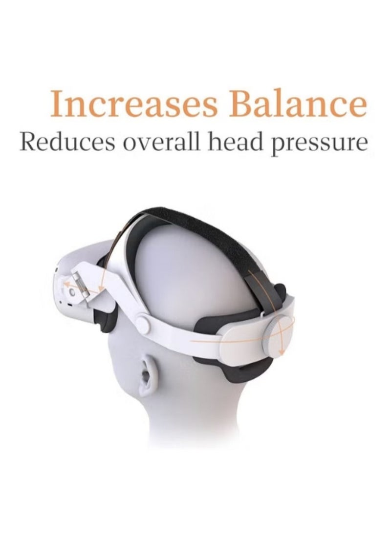 For Oculus Quest 2 Head Strap - B5-PRO Halo Strap for Oculus Quest 2 - Ideal Replacement for Oculus Quest 2 Elite Strap - Comfortable/Lightweight/Reduce Pressure  - Image 2
