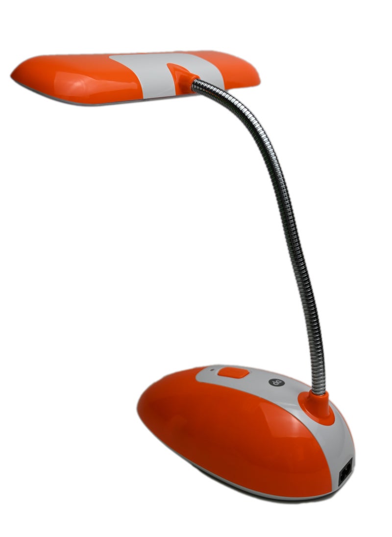 Generic LED Desk Lamp, Table Lamp For Computer/Desktop, Rechargeable, Eye-Caring, Touch Control With USB Charging Port-Bedside Table Lamp for Reading, Study Lamp for Kids, Home, Office  - Image 2